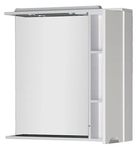 Шкаф-зеркало Aquanet Гретта 90 R белый 00179207