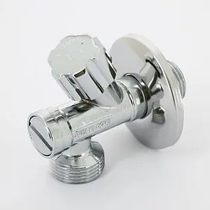 Вентиль регулирующий угловой для бытовой техники ½"н x ¾"н хром Uni-fitt 187F2300 Вентиль регулирующий угловой для бытовой техники ½"н x ¾"н хром Uni-fitt 187F2300, 5