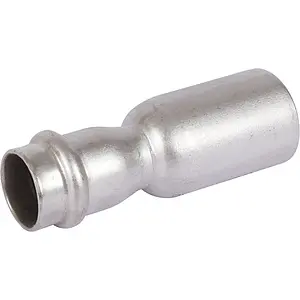 Муфта пресс редукционная однораструбная 28мм x 18мм Sanha NiroSan 9243 692432818, 1