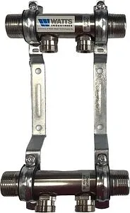 Группа коллекторная распределительная 2 отвода 1"н/н x ¾"ек Watts HLV2000 VA 10080774 Группа коллекторная распределительная 2 отвода 1"н/н x ¾"ек Watts HLV2000 VA 10080774, 1