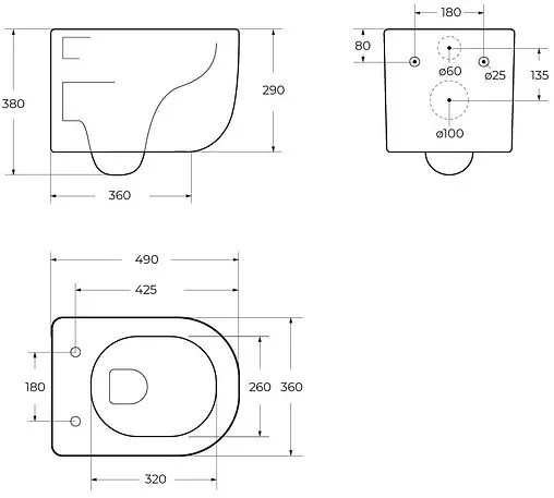 Унитаз подвесной безободковый BelBagno Soft Tornado белый BB084CH-TOR/SC