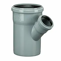 Тройник внутренний D=110x50мм Угол 45° Политэк 201545