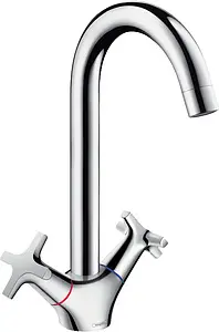 Смеситель для кухни Hansgrohe Logis M32 220 1jet хром 71285000 Смеситель для кухни Hansgrohe Logis M32 220 1jet хром 71285000, 1