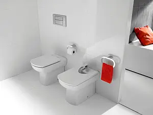 Унитаз приставной Roca Dama Senso Compacto белый 347517000 Унитаз приставной Roca Dama Senso Compacto белый 347517000, 2