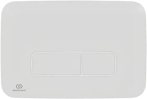 Комплект 5 в 1 Ideal Standard Tesi AquaBlade T3868V3/123AC с кнопкой белый матовый