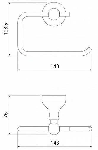 Держатель для запасных рулонов IDDIS Retro хром RETSS00i43 Держатель для запасных рулонов IDDIS Retro хром RETSS00i43