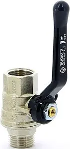 Кран шаровый ½&quot;в x ½&quot;н Bugatti Oregon 03050062, 5