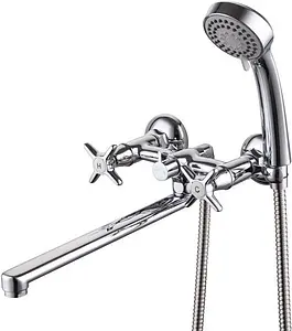 Смеситель для ванны с длинным изливом SMARTsant Рэйн хром SM230002AA, 1