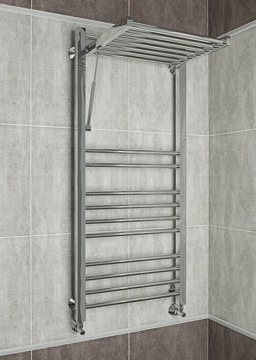 Полотенцесушитель водяной лесенка Terminus Валенсия люкс П18 500х1200 полированная сталь 4620768884573