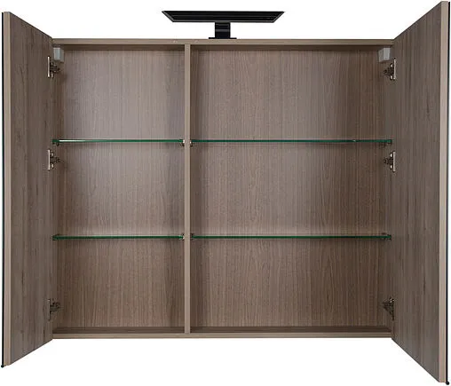 Шкаф-зеркало Aquanet Мадейра 100 R дуб кантри/белый 00183067