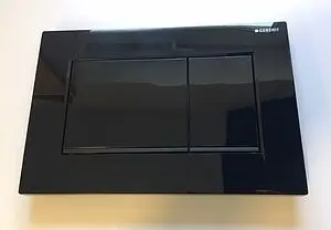 Клавиша смыва для унитаза Geberit Sigma 30 115.883.DW.1 черный глянцевый, 3
