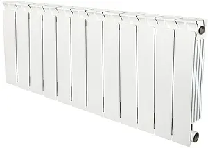 Радиатор биметаллический 12 секций Stout Style 350 SRB-0110-035012 Радиатор биметаллический 12 секций Stout Style 350 SRB-0110-035012, 1