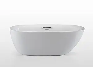 Ванна акриловая отдельностоящая Cerutti SPA Como 170x75x60 B-7123 Ванна акриловая отдельностоящая Cerutti SPA Como 170x75x60 B-7123, 5