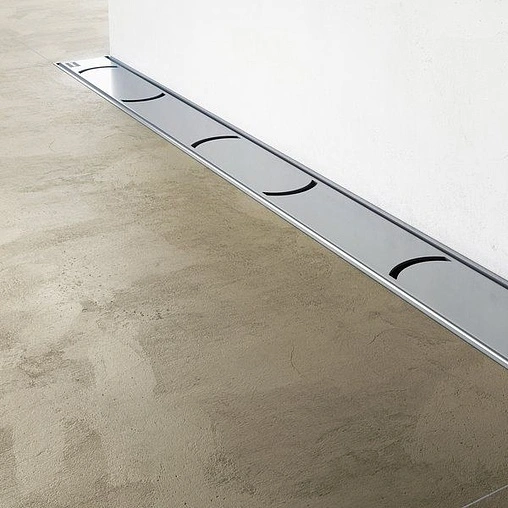 Лоток душевой Set пристенный 850мм h=85мм 0.6л/сек Ravak Chrome X01627