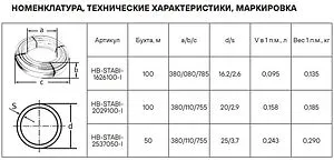 Труба металлополимерная Hoobs Stabil 25 x 3.7 мм PE-Xc/AL/PE-Xс бухта 50м HB-STABI-2537050-I Труба металлополимерная Hoobs Stabil 25 x 3.7 мм PE-Xc/AL/PE-Xс бухта 50м HB-STABI-2537050-I, 2
