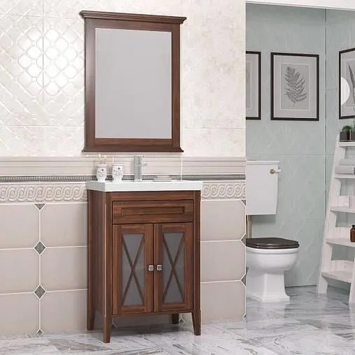 Тумба под умывальник напольный Opadiris Палермо 60 светлый орех 00-00006718