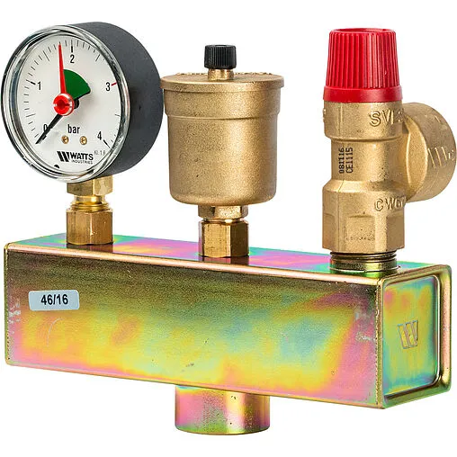 Группа безопасности котла до 100 кВт 1&quot; 3 бар WATTS KSG 30/20M-ISO 10005204