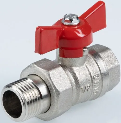 Кран шаровый с американкой ½&quot;в x ½&quot;н Valtec Стандарт ГОСТ Р 59553-2021 VT.127.N.04