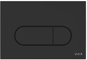 Клавиша смыва для унитаза VitrA Root Round 740-2211 черный матовый, 1