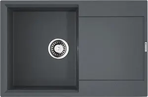 Мойка кухонная Omoikiri Daisen 78T-PL платина 4993525 Мойка кухонная Omoikiri Daisen 78T-PL платина 4993525, 1