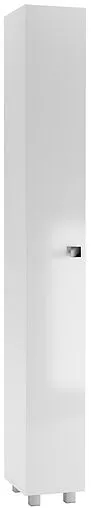 Шкаф-пенал напольный Айсберг Мега 25 белый DM4608P