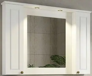 Шкаф-зеркало Comforty Палермо 120 белый 00004142365CF Шкаф-зеркало Comforty Палермо 120 белый 00004142365CF, 1