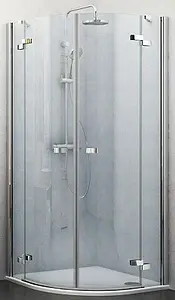 Душевое ограждение 1000x1000мм прозрачное стекло Roltechnik Elegant Line GR2/1000 131-1000000-00-02 Душевое ограждение 1000x1000мм прозрачное стекло Roltechnik Elegant Line GR2/1000 131-1000000-00-02, 1