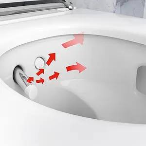 Умный унитаз-биде подвесной безободковый Geberit AquaClean mera comfort белый 146.214.11.1 Умный унитаз-биде подвесной безободковый Geberit AquaClean mera comfort белый 146.214.11.1, 5