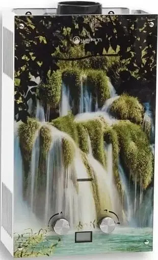Водонагреватель проточный газовый WertRus 10EG_Waterfall (водопад)
