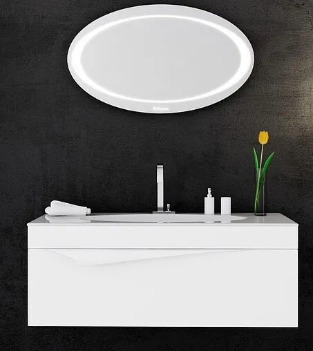 Тумба под умывальник подвесная Clarberg Papyrus Т10м белый PAP0110 Тумба под умывальник подвесная Clarberg Papyrus Т10м белый PAP0110