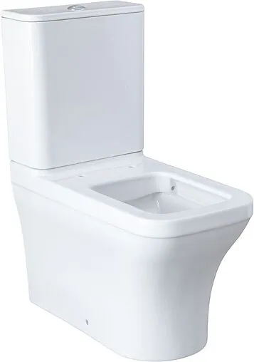 Унитаз-компакт безободковый Allen Brau Infinity белый 4.21012.20+4.XX000.20