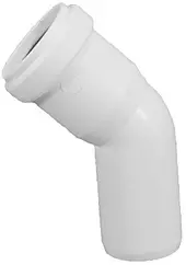 Отвод внутренний бесшумный D=50мм Угол 45° Политэк 100005045