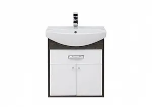 Тумба-умывальник Aquanet Грейс 60 белый/дуб кантербери 00198374+00182641 Тумба-умывальник Aquanet Грейс 60 белый/дуб кантербери 00198374+00182641, 5