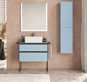 Шкаф-пенал подвесной Roca Domi 35 небесный синий ZRU9307872 Шкаф-пенал подвесной Roca Domi 35 небесный синий ZRU9307872, 5