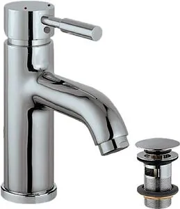 Смеситель для раковины Jaquar Solo хром SOL-CHR-6001BCLW, 3