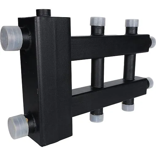 Распределительный коллектор 3 контура с гидрострелкой 1½&quot;н x 1&quot;н Rommer RDG-0060-024013