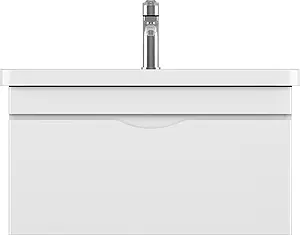 Тумба-умывальник подвесная ISVEA Neo 80 белый 21NGS301080E Тумба-умывальник подвесная ISVEA Neo 80 белый 21NGS301080E, 3