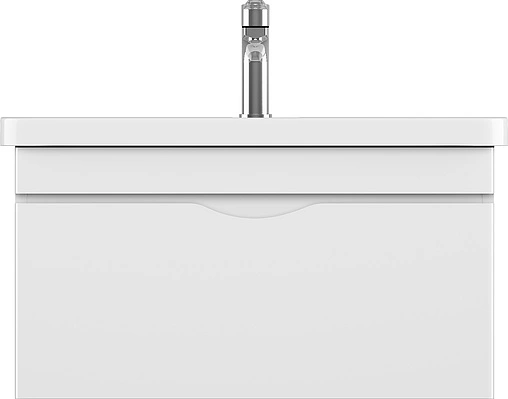 Тумба-умывальник подвесная ISVEA Neo 80 белый 21NGS301080E Тумба-умывальник подвесная ISVEA Neo 80 белый 21NGS301080E