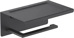 Держатель туалетной бумаги Aquatek Либра чёрный матовый AQ4309MB, 1