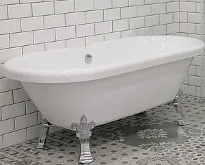 Ванна акриловая отдельностоящая Radomir Леонесса 175х80 на ножках "лилия" хром/перламутр 1-01-2-0-9-138П Ванна акриловая отдельностоящая Radomir Леонесса 175х80 на ножках "лилия" хром/перламутр 1-01-2-0-9-138П, 1