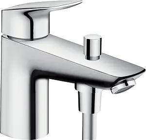 Смеситель на борт ванны на 1 отверстие Hansgrohe Logis Monotrou хром 71312000 Смеситель на борт ванны на 1 отверстие Hansgrohe Logis Monotrou хром 71312000, 1