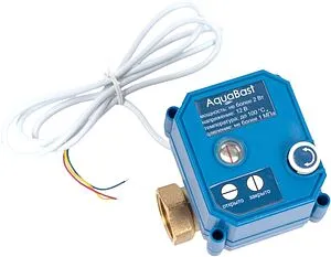 Кран шаровый с электроприводом AquaBast ½&quot; 12В 163, 5