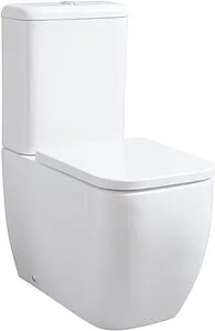 Унитаз-компакт безободковый Allen Brau Infinity белый 4.21001.20+4.21002.20 Унитаз-компакт безободковый Allen Brau Infinity белый 4.21001.20+4.21002.20, 1