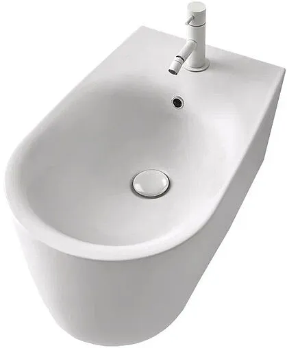 Биде подвесное Kerasan Nolita белый матовый 532530