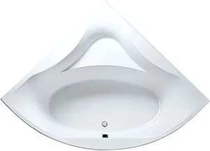 Ванна акриловая Excellent Glamour 140x140 WAEX.GLA14WH, 1