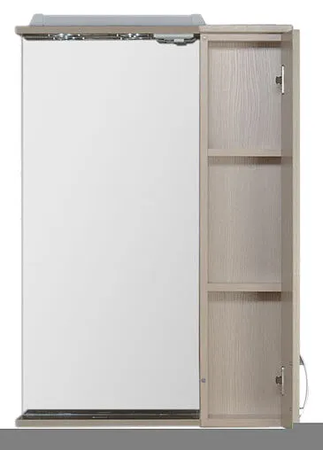 Шкаф-зеркало Aquanet Донна 60 R дуб светлый 00168928