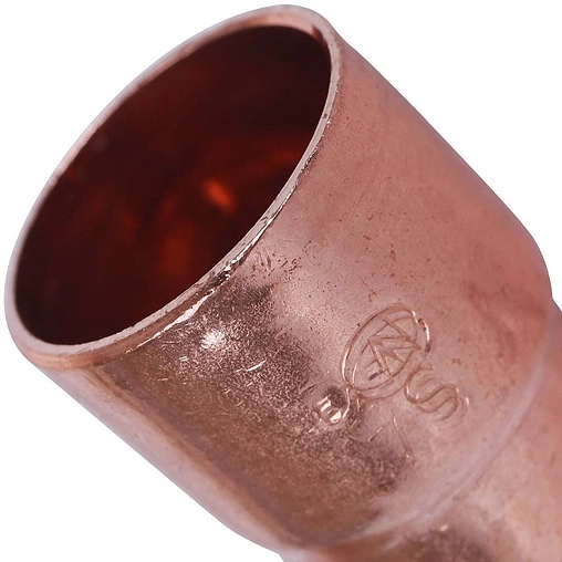 Отвод пайка однораструбный 18мм угол 45° Sanha 5040 1504018