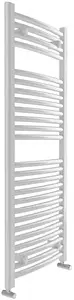 Полотенцесушитель водяной лесенка Lazzarini Roma 1230х500 белый 386400, 1