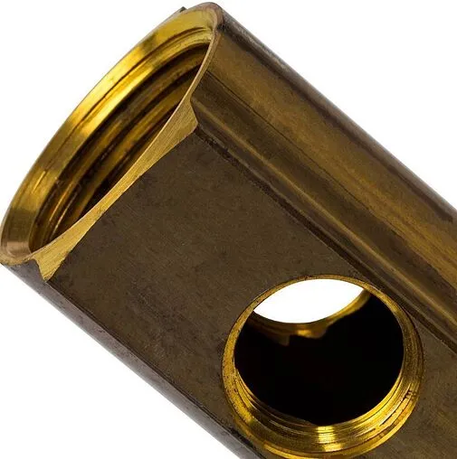 Коллектор распределительный проходной 5 отводов 1&quot;в/в x ½&quot;в Luxor CD 457/5 15022105