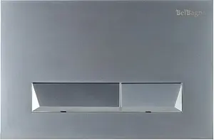 Клавиша смыва для унитаза BelBagno Marmi BB011-MR-CHROME.M хром матовый Клавиша смыва для унитаза BelBagno Marmi BB011-MR-CHROME.M хром матовый, 1